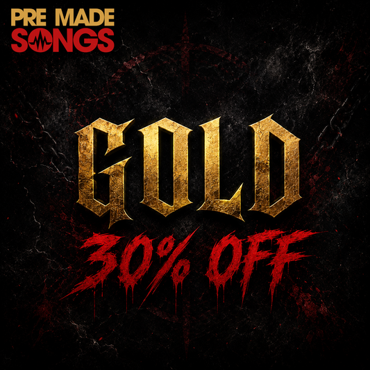 Pre Made Songs Gold (Monthly)